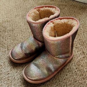 Pink Glitter UGG Boots